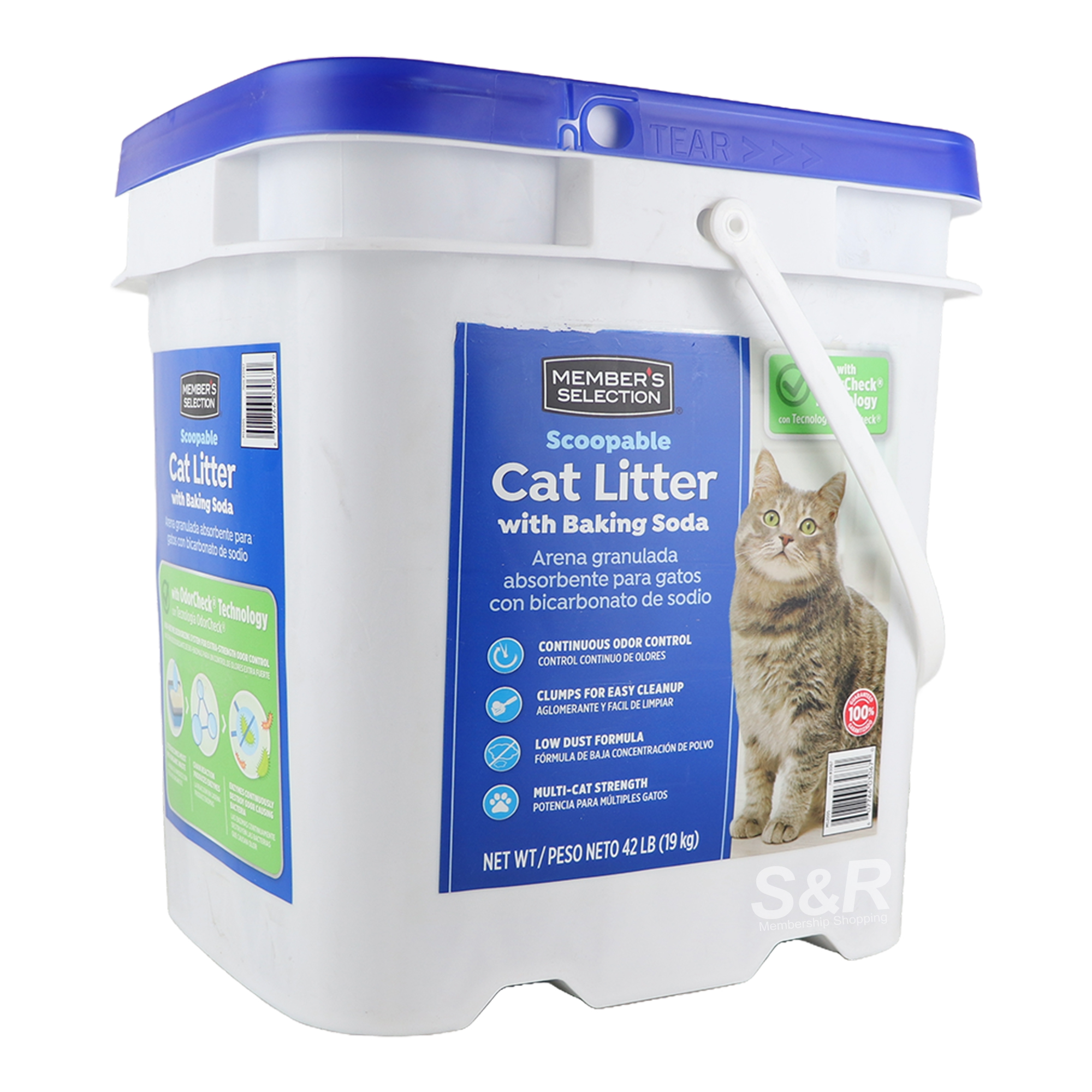 Member's Selection Cat Litter with Baking Soda 19kg